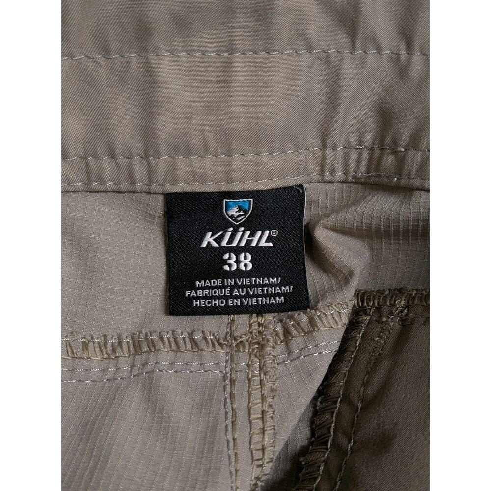 Kuhl Shorts Silencr Kargo Shorts Men's 38 Softshell Ripstop Storm Khaki - Picture 5 of 10